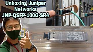 Unboxing and Replace QSFP Broken || JNP QSFP 100G SR4 || SFP Module || Juniper